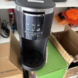 The new coffee machine