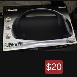 Pulse Wave Bluetooth Speaker By 2BOOM /Read Description 