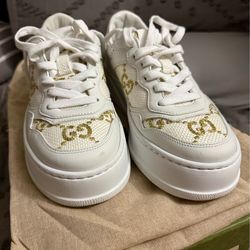 gucci sneaker leather r.s women