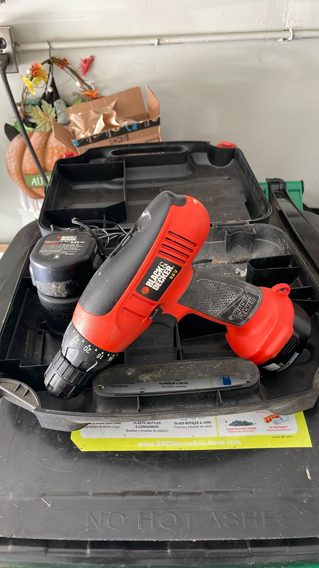 Lithium, 3/8, black and decker drill