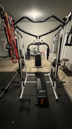 Smith machine with weights