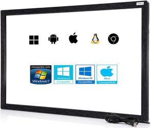 Max Touch 50 inch 10 point multi touch Infrared touch frame, TV touch screen overlay