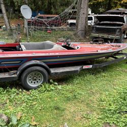 Boat And Trailer