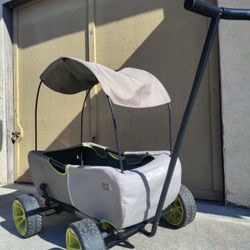 Kids Wagon Off Road Wheels With Top 