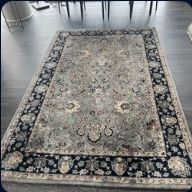 Blue rug