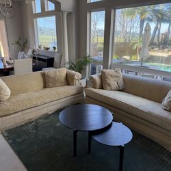 Classic Drexel Heritage Sofa Set – 2 Matching Couches