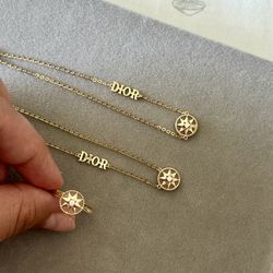 Dior Set 14k Gold