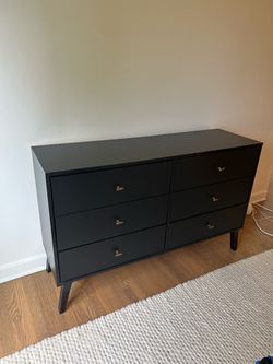 Black dresser