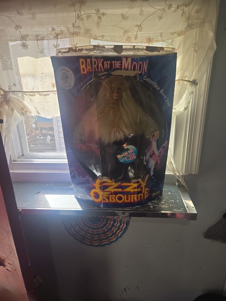 Ozzy Osborne  Collectable Doll Bark At The Moon
