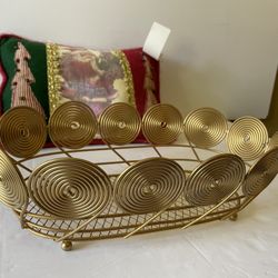 Brass Metal Basket