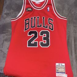 Michal Jordan Authentic Jersey Size Large