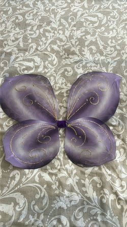 Purple Fairy Wings Costume Accessory