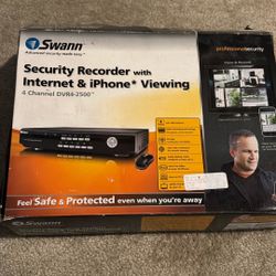 Security Recorder With internet And iPhone Viewing