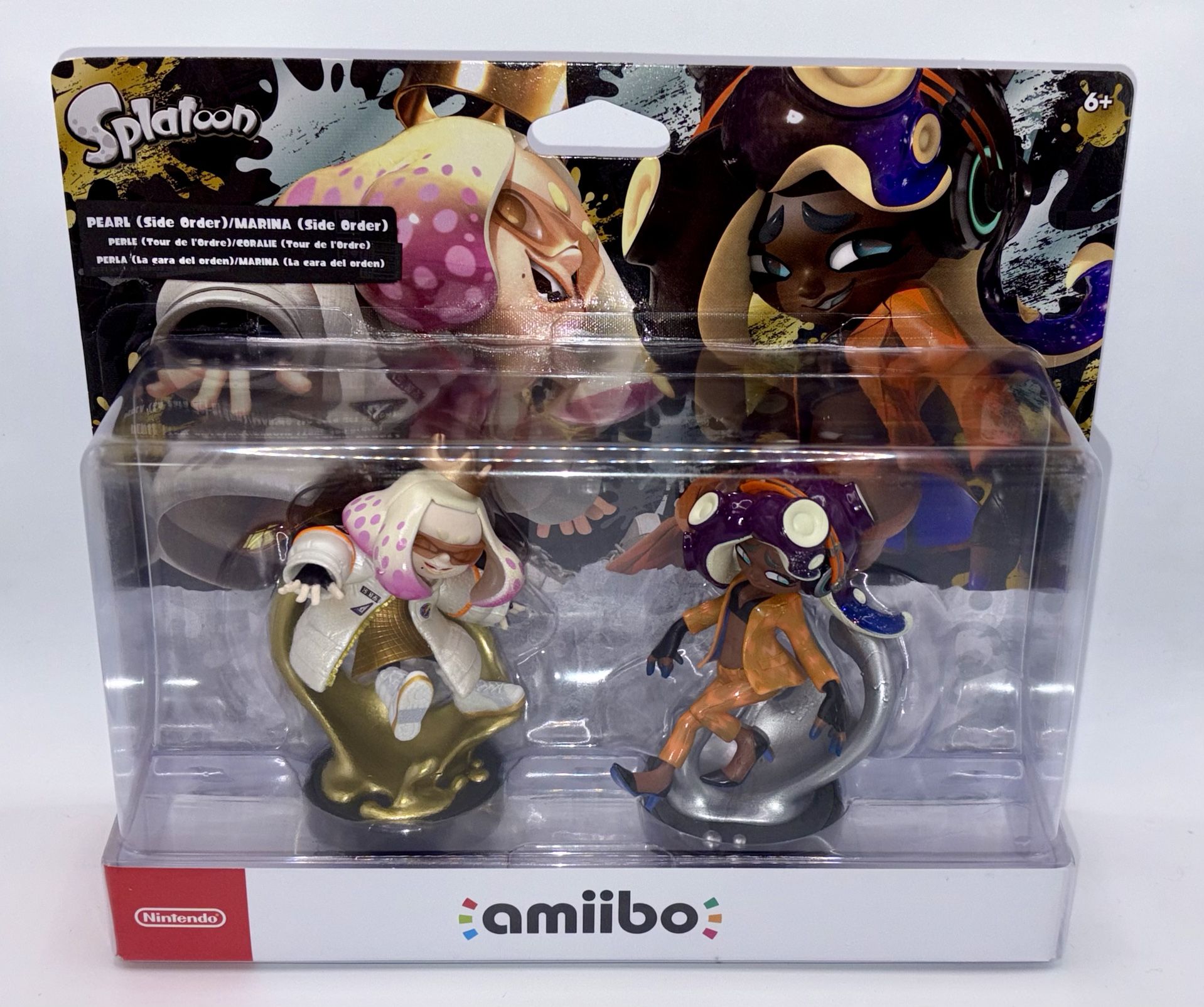 Pearl & Marina (Side Order) 2 Pack - Splatoon - Nintendo Amiibo