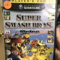 Super smash Bros Melee For GameCube 