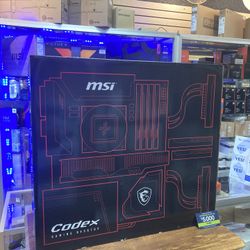 MSI Codex Gaming Desktop Core i5 CPU/4060 GPU/32GB RAM/1TB SSD