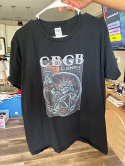CBGB & OMFUG Graphic T-Shirt