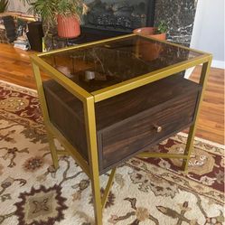 Mid century modern side table