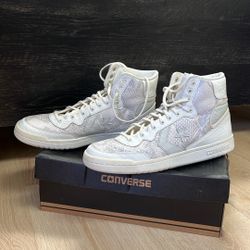 Snake Skin Converse High Tops