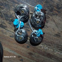 Padlocks  4 Pcs $25