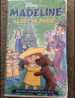 Madeline - Lost in Paris VHS Movie