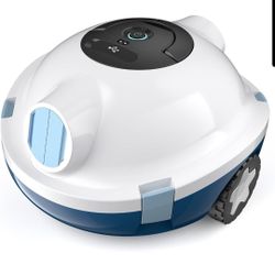 Cordless Robotic Pool Cleaner Automatic Pool Vacuum Smart Navigation for Inground & Above Ground Pools