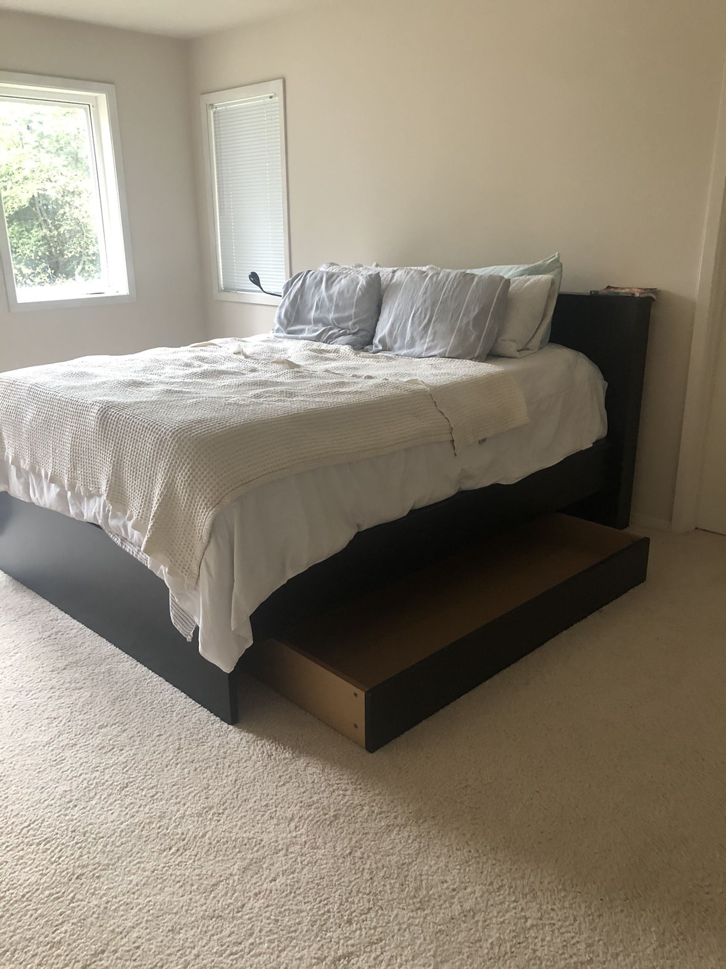 ***FREE ** Queen Bed Frame & Box Spring ONLY ***GRATIS **