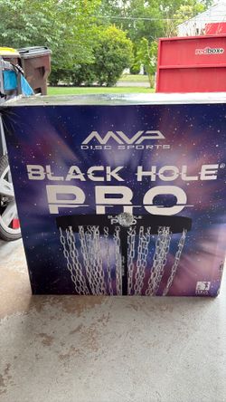 Disc Golf Basket Black Hole Pro