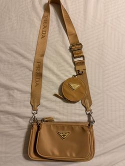 Nylon Crossbody Bag with Coin Purse