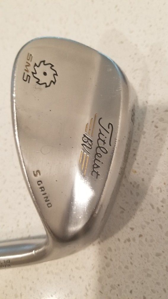 Titleist SM 5, 54 Degree Wedge, S Grind, Good Shape!! $35