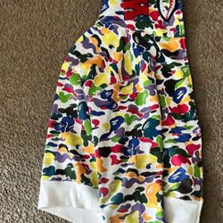 Pastel Colors Bape Hoodie 