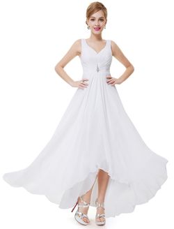 NEW EVER PRETTY WHITE FORMAL DRESS WEDDING DRESS SIZE 6 AND SIZE 12