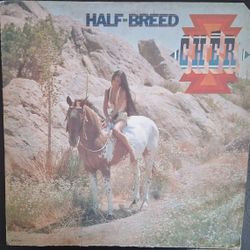 Cher "Half-Breed" 1973 MCA Orig 1st Press MCA-2104 ~VG+/G+