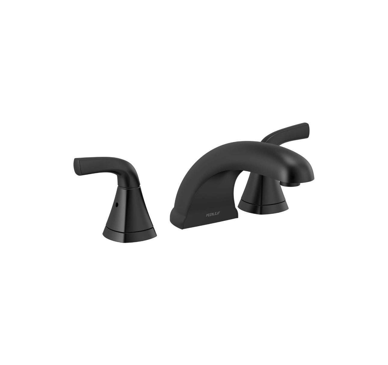 Peerless Parkwood Roman Tub Faucet, Black Tub Faucet, Roman Bathtub Faucet, Black Tub Filler, Matte Black PTT4335-BL