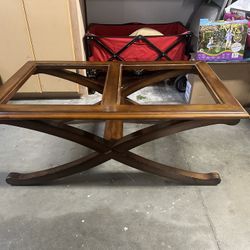 Coffee Table With Glass Top
