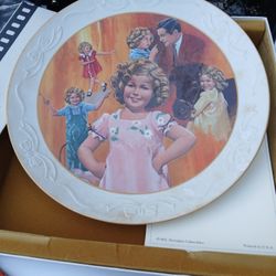 Shirley Temple Plate 