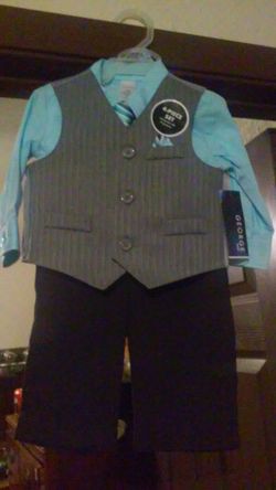 Baby slack and vest set 3-6 mos