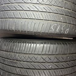275/50/22. Two Used Tires Please Read Description.
