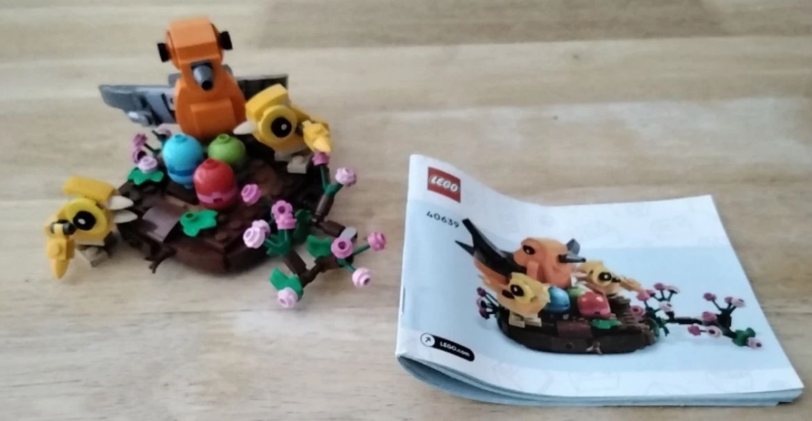 LEGO 40639 Birds Nest Used Complete