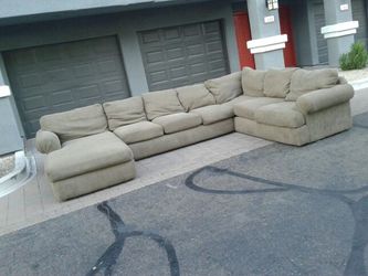 Plush XXL Feather Down Sectional Couch