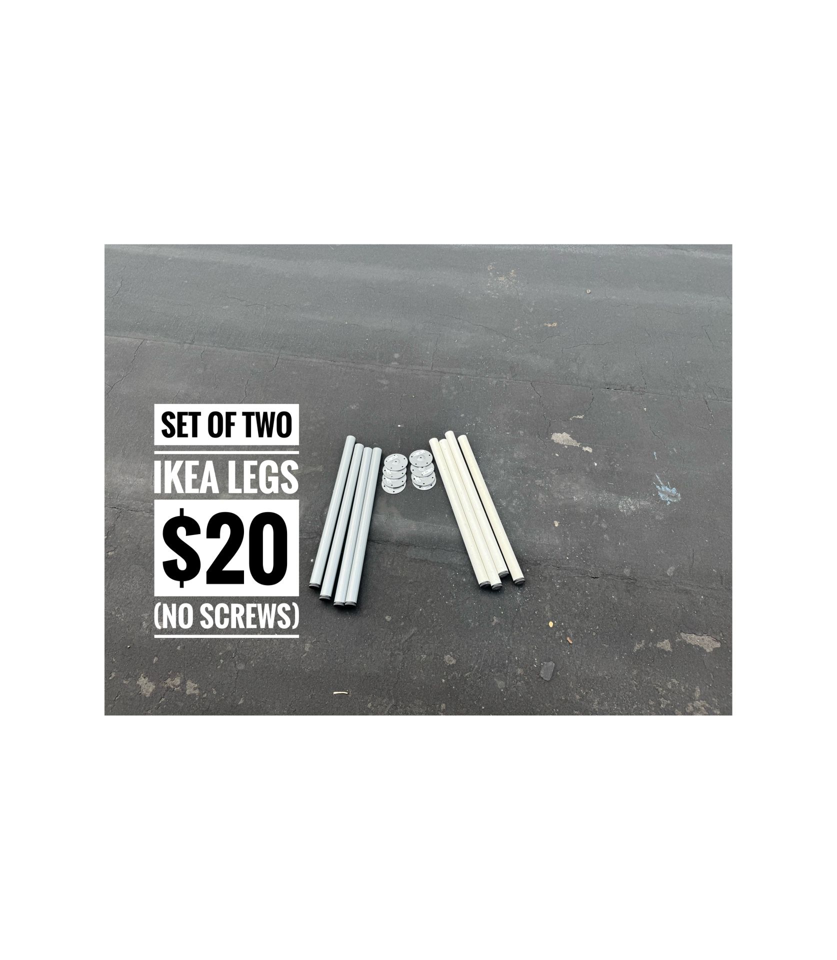 Ikea Legs ( 2 Sets )