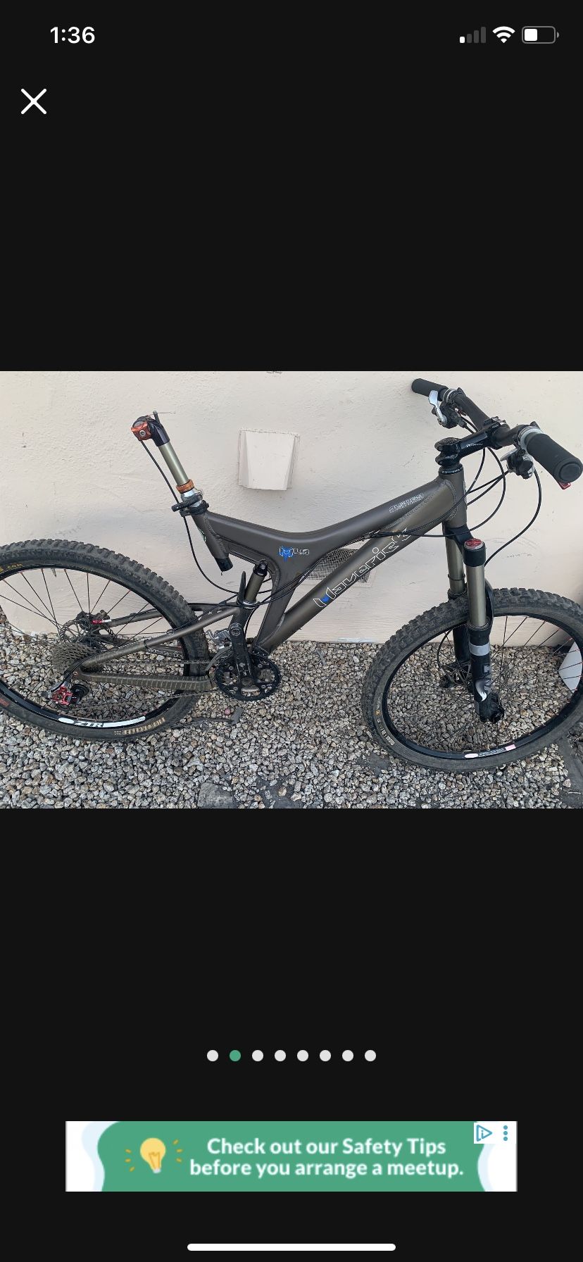 MAVERICK FULL SUSPENSION MOUNTAIN BIKE