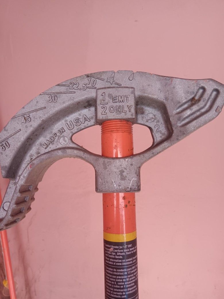 1/2 Inch Conduit Bender 'LIKE NEW