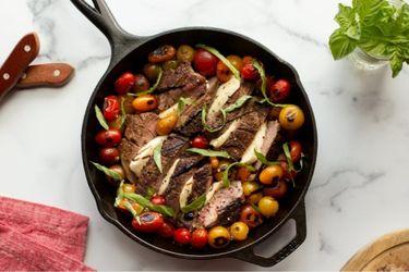 Lodge 10.25 Inch Cast Iron Pre-Seasoned Skillet 

