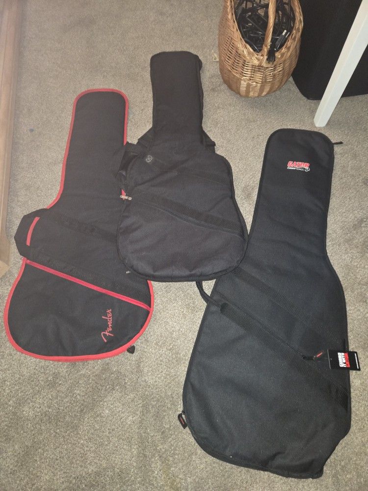 Fender TkL And Gator Guitar Gigbags New Unused