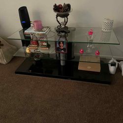 Glass Tv Stand 
