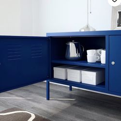 Must Pick Up By 3pm On Tues 5/7 - IKEA Blue Locker Storage