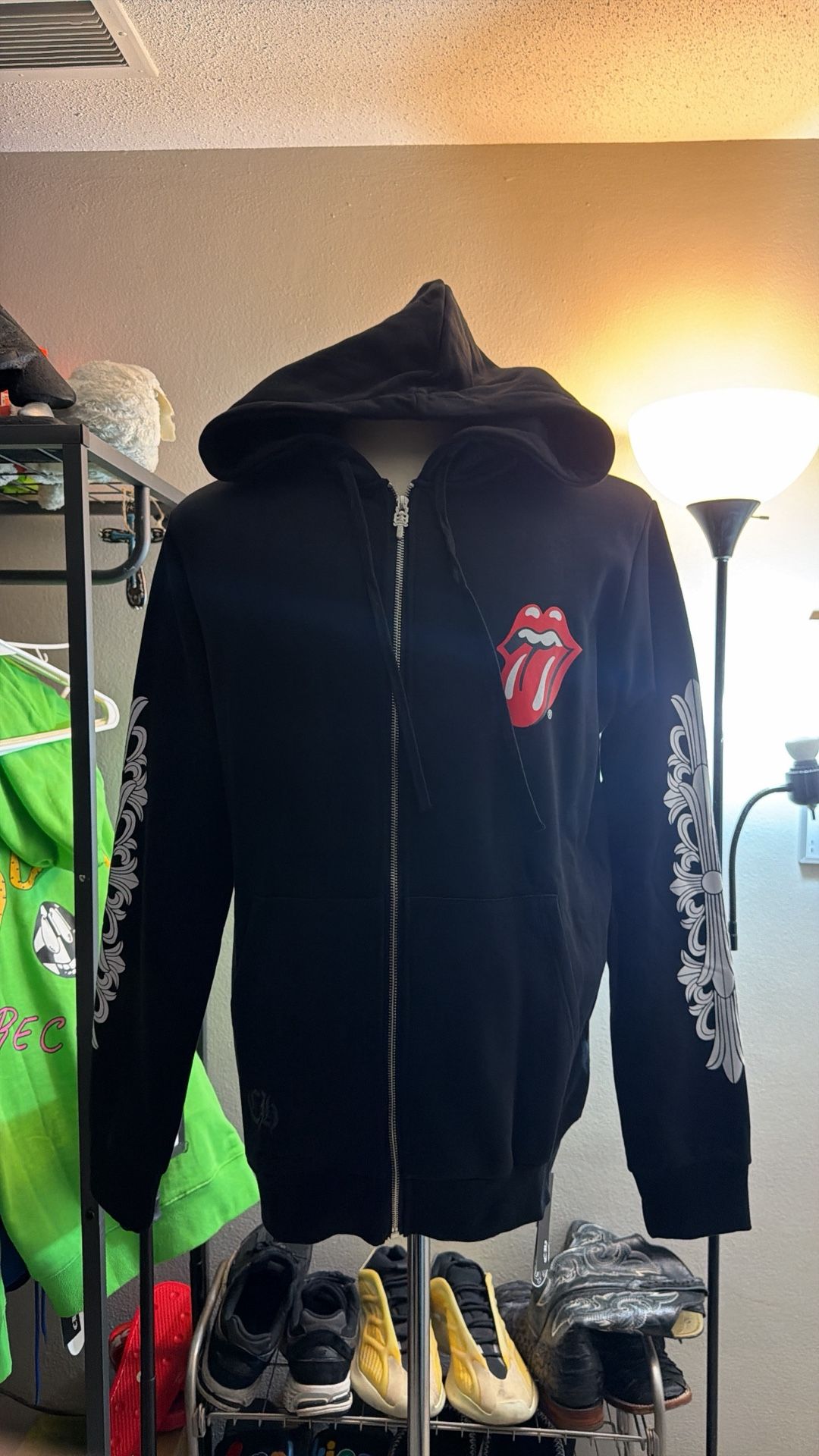 Chrome Hearts x Rolling Stones Hoodie 