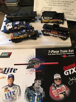 Rusty Wallace John Force Elvis Train Set