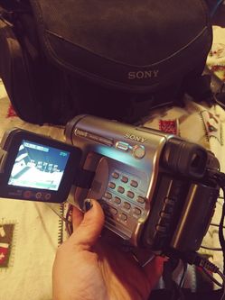 Digital recording Sony camera
